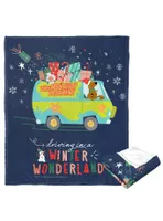 Scooby-Doo! Driving In A Winter Wonderland Silk Touch Throw Blanket