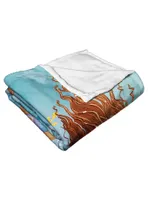 Disney The Little Mermaid Curious And Kind Silk Touch Throw