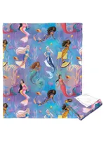 Disney The Little Mermaid Daughters of Triton Silk Touch Throw