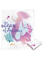 Disney The Little Mermaid Ocean Of Dreams Silk Touch Throw