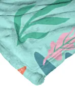 Disney The Little Mermaid Seafoam Sweetheart Silk Touch Throw