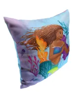 Disney The Little Mermaid Fish Friends Printed Throw Pillow