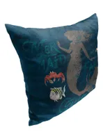 Disney The Little Mermaid Mermaid Fan Club Printed Throw Pillow