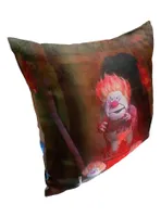 Year Without A Santa Claus Hail Heat Miser Printed Throw Pillow