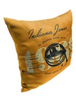 Disney Indiana Jones Dial Of Destiny Adventure Begins Again Printed Throw Pillow