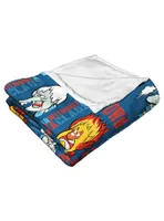 The Year Without A Santa Claus Snowtown Showdown Silk Touch Throw