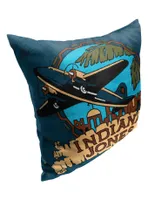 Disney Indiana Jones To The Next Adventure Printed Throw Pillow