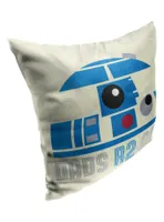 Star Wars Classic R2 Cool Printed Throw Pillow