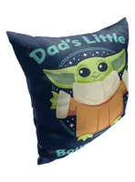 Star Wars The Mandalorian Dads Bounty Of Joy Printed Throw Pillow