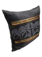 Star Wars The Mandalorian Mandalorian Creed Printed Pillow