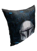 Star Wars The Mandalorian Mando World Printed Pillow