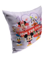 Disney100 Mickey Mouse Join The Fun Printed Pillow