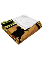 Disney Indiana Jones Adventure Pattern Silk Touch Throw