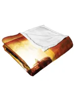 Disney Indiana Jones Kingdom Of The Crystal Skull Silk Touch Throw