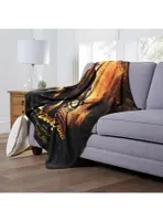 Disney Indiana Jones Kingdom Of The Crystal Skull Silk Touch Throw