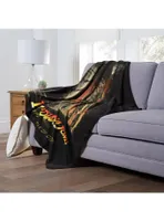 Disney Indiana Jones Temple Of Doom Silk Touch Throw