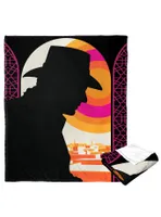 Disney Indiana Jones Dial Of Destiny Famous Silhouette Silk Touch Throw