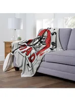 Star Wars The Mandalorian Galaxy Dad Silk Touch Throw Blanket