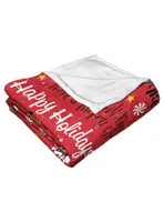 Tom And Jerry Festive Cheer Silk Touch Throw