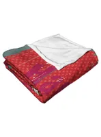 Tom And Jerry Happy Holidays Silk Touch Throw