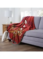 Tom And Jerry Happy Holidays Silk Touch Throw