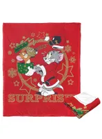 Tom And Jerry Surprise Silk Touch Throw