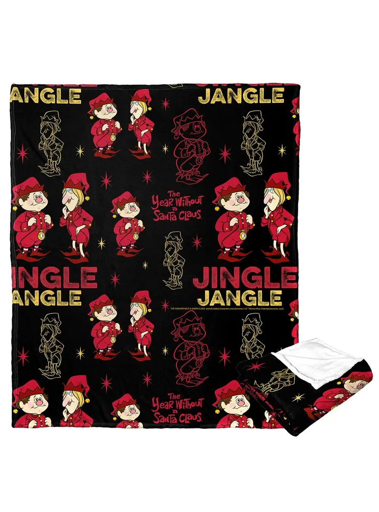 The Year Without A Santa Claus Jingle And Jangle Silk Touch Throw