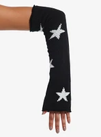 Black & White Star Flared Arm Warmers