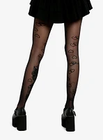 Black Heart Tights