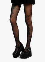 Black Heart Tights