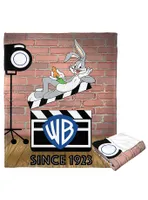 WB 100 Looney Tunes Since 1923 Silk Touch Throw