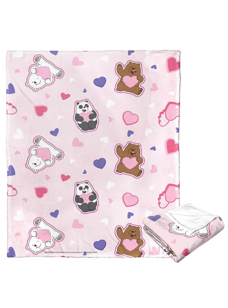 We Bare Bears Sweet Bears Silk Touch Throw