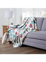 We Bare Bears Bears And Balloons Silk Touch Throw