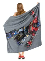 Transformers: Rise Of The Beasts Optimus Prime Silk Touch Throw