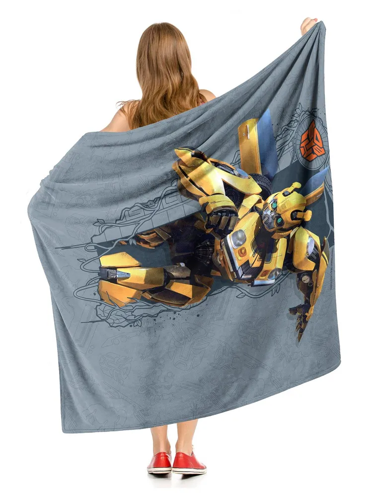 Transformers: Rise Of The Beasts Bumblebee Silk Touch Throw