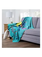 Disney Lilo And Stitch Stripey Stitch Silk Touch Throw Blanket