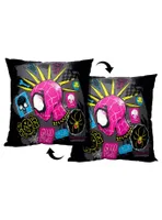 Marvel Spider-Man Across The Spiderverse Good Trouble Printed Throw Pillow