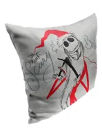 Disney The Nightmare Before Christmas Scary And Bright Printed Throw Pillow