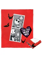 Disney The Nightmare Before Christmas Love Photos Silk Touch Throw