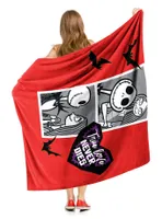 Disney The Nightmare Before Christmas Love Photos Silk Touch Throw