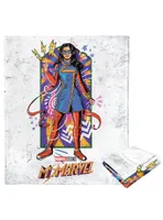 Marvel Ms Marvel Street Art Marvel Silk Touch Throw Blanket