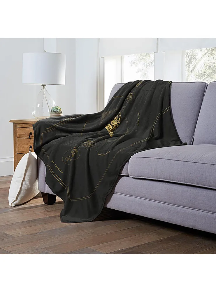 Game Of Thrones Houses For The Throne Silk Touch Throw Blanket