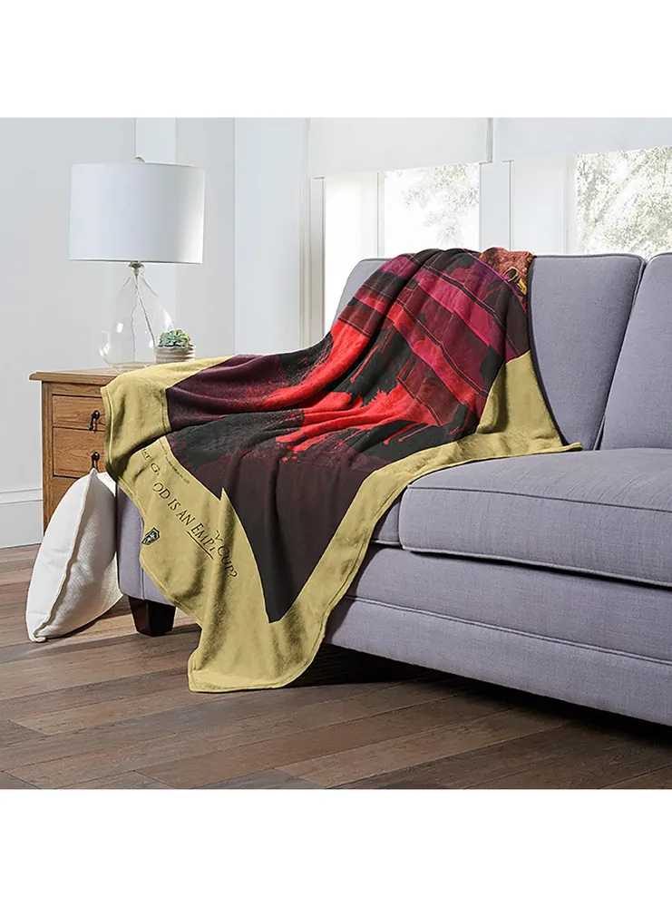 Game Of Thrones Empty Cup Silk Touch Throw Blanket