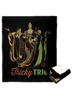 Disney Villains Tricky Trio Silk Touch Throw Blanket