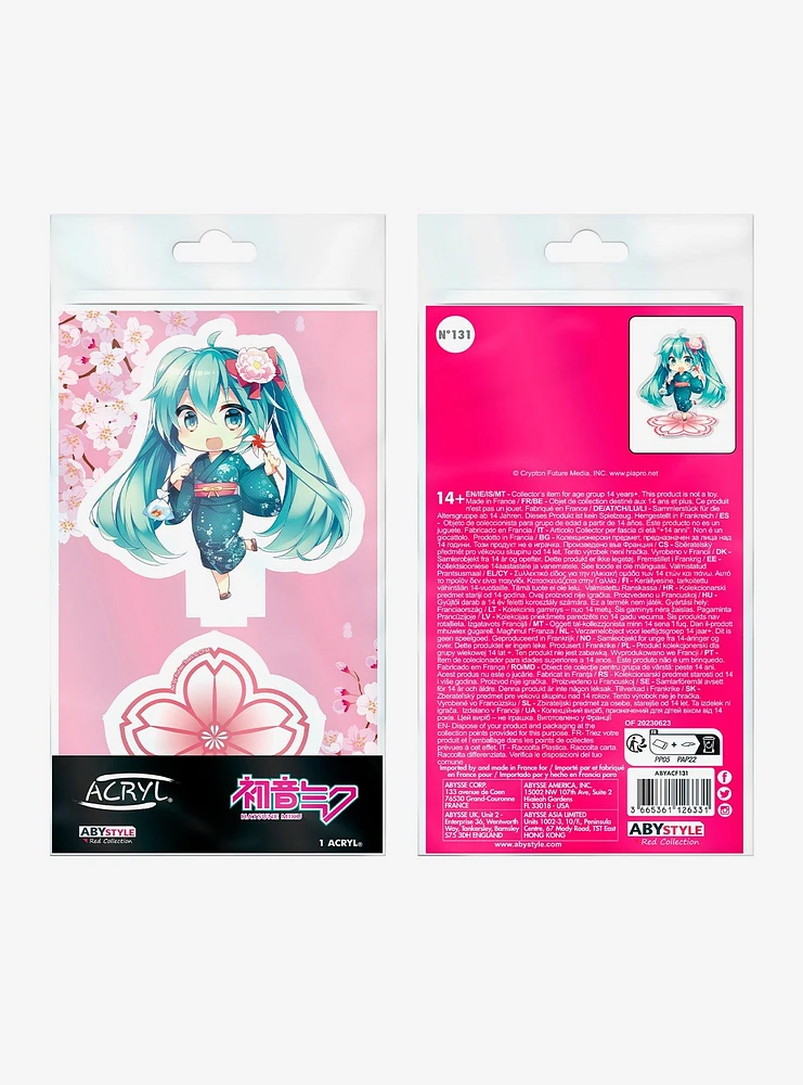 Hatsune Miku Acrylic Figure Set