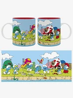 The Smurfs Village Group Mousepad and Mug Bundle