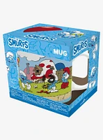 The Smurfs Village Group Mousepad and Mug Bundle