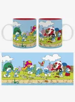 The Smurfs Village Group Mousepad and Mug Bundle