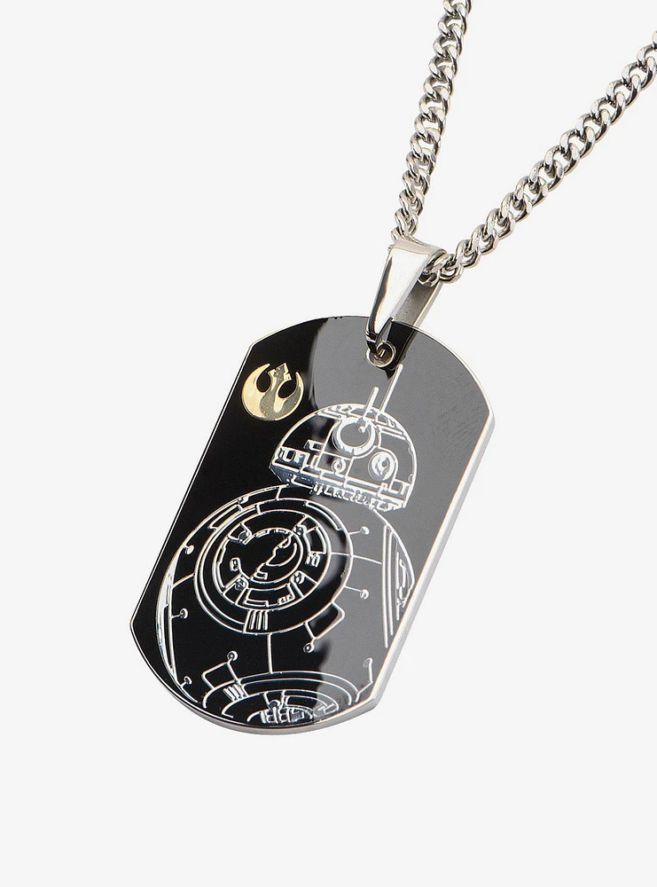 Star Wars Episode VII: The Force Awakens BB-8 Dog Tag Pendant Necklace