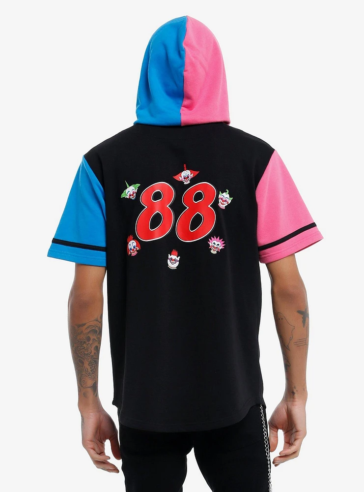 Killer Klowns From Outer Space Hooded Baseball Jersey